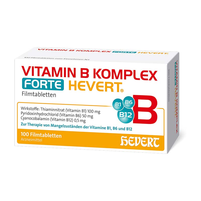 VITAMIN B KOMPLEX FORTE HEVERT 100 St Tabletten
