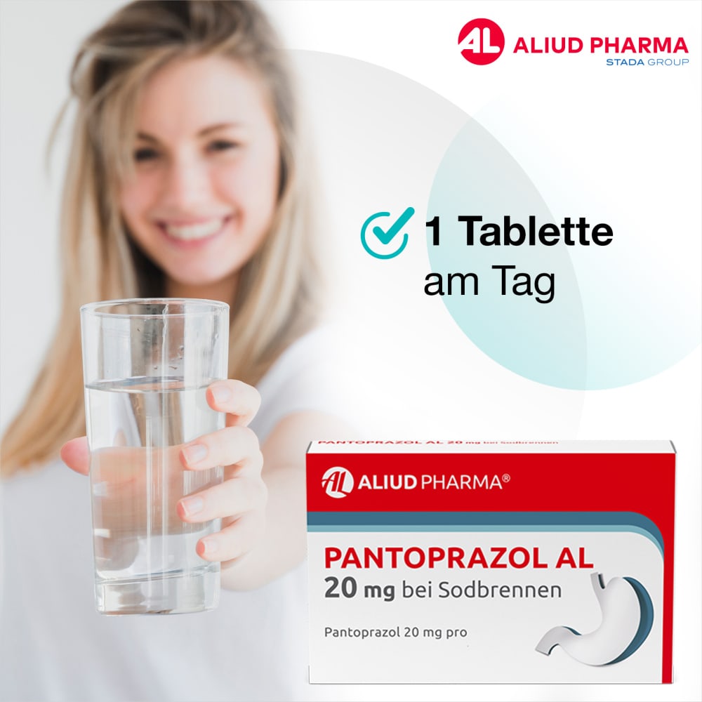 Pantoprazol AL 20 mg bei Sodbrennen