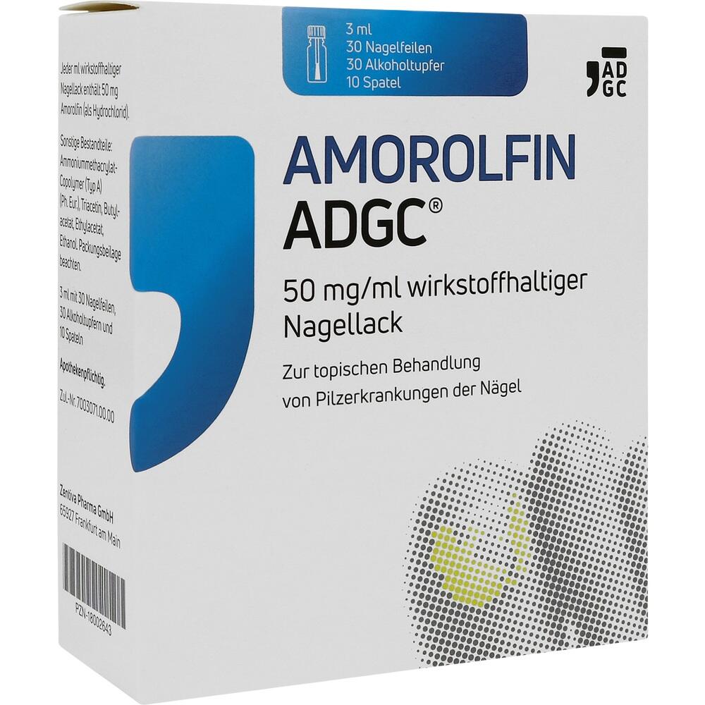 AMOROLFIN ADGC 50MG/ML 3 ml Wirkstoffhaltiger Nagellack
