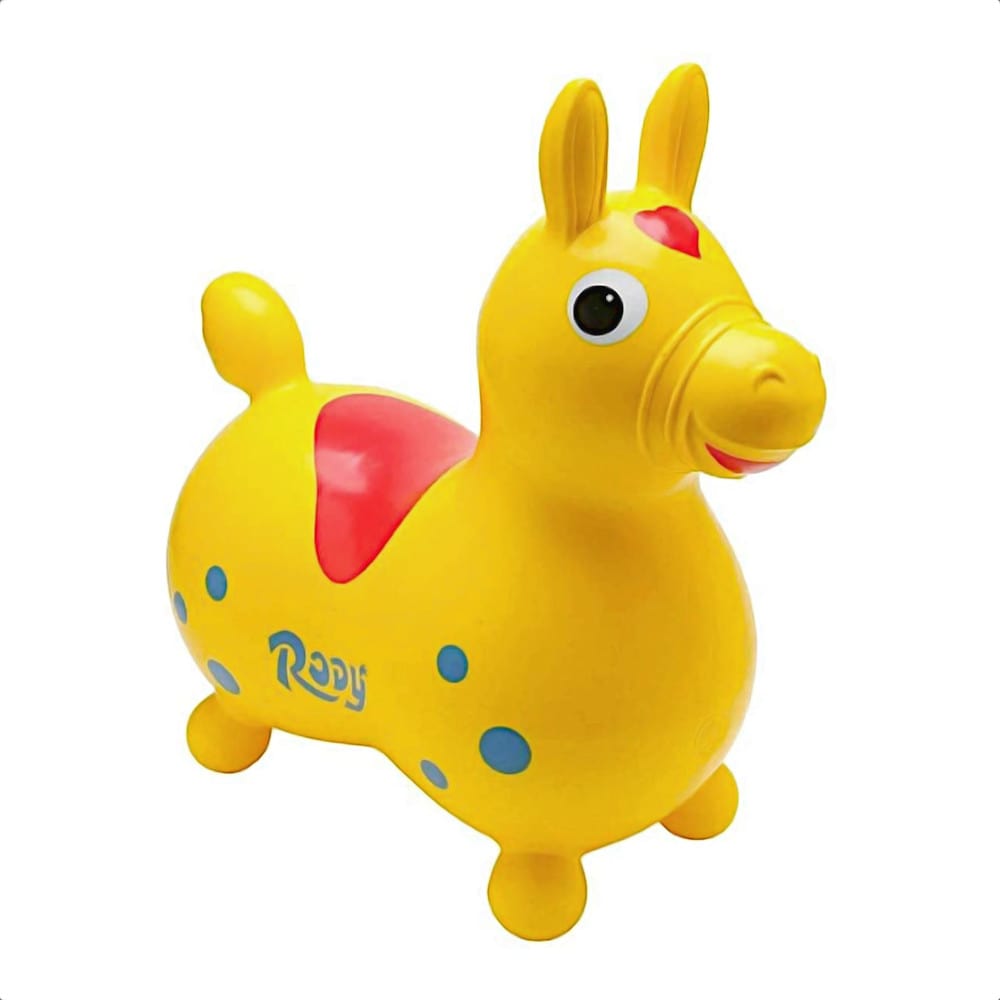 Rody Sprungpferd gelb Hüpftier 1 St
