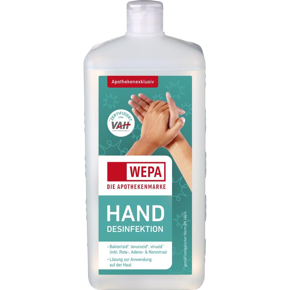 WEPA HANDDESINFEKTION 1000 ml Lösung