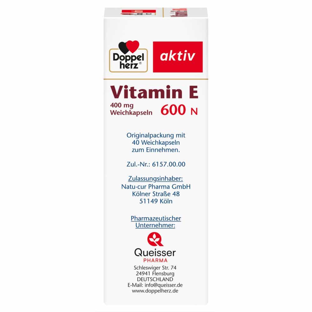 Doppelherz aktiv Vitamin E 600 N 40 St Kapseln