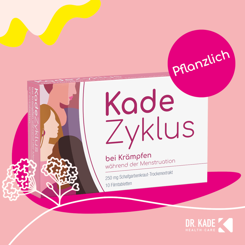 Kade Zyklus bei Krämpfen während der Menstruation 30 St Filmtabletten