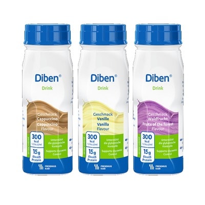 Diben DRINK Trinknahrung Mischkarton 24X200 ml Flüssigkeit