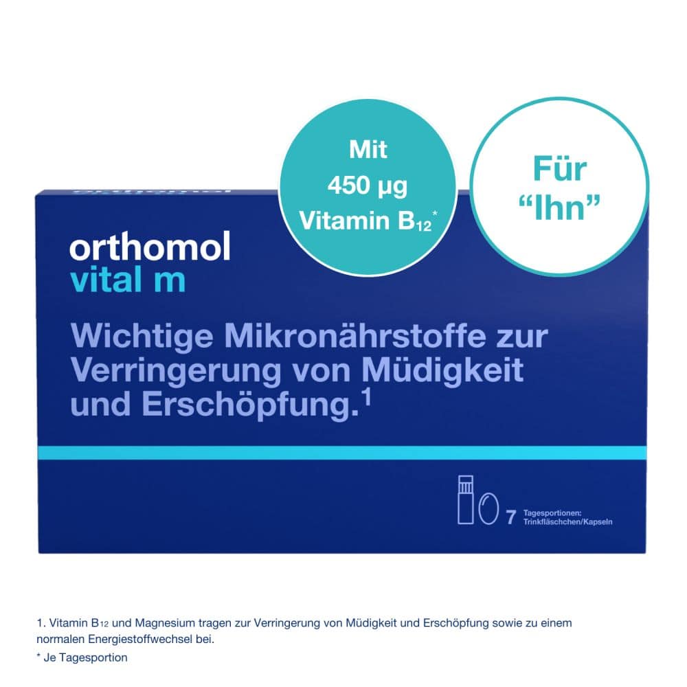 orthomol vital m 7 St Trinkampullen