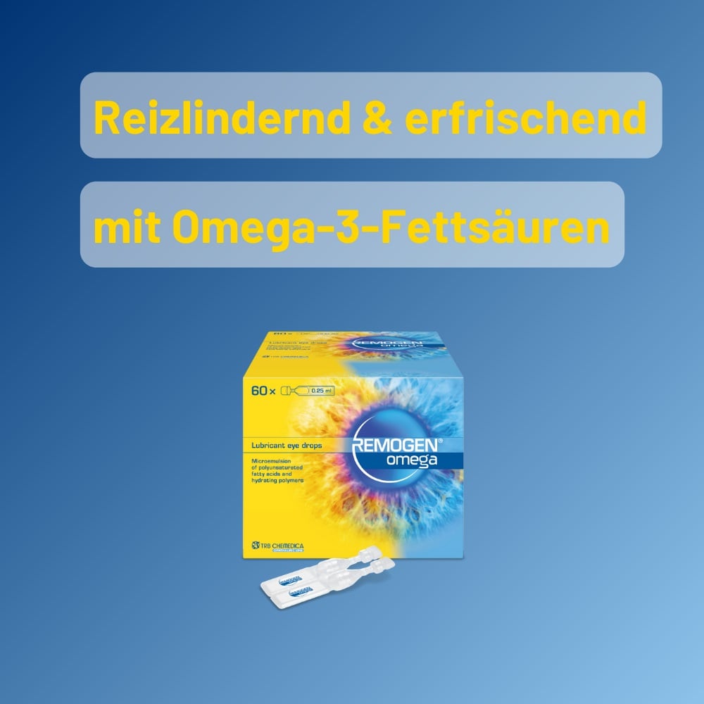 Remogen Omega Augentropfen 60X0.25 ml Augentropfen