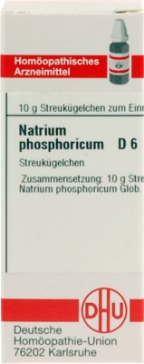 NATRIUM PHOSPHORICUM D 6 Globuli 10 g Globuli