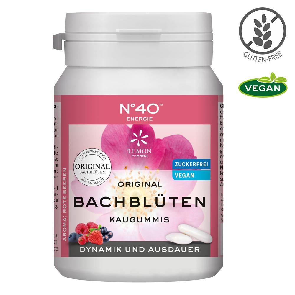 ORIGINAL BACHBLÜTEN KAUGUMMI No 42 VERTRAUEN 40 St Kaugummi