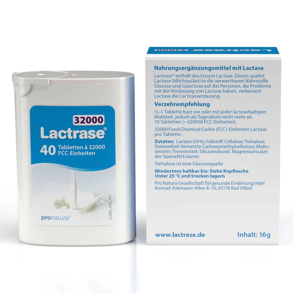 Lactrase 32.000 40 St Tabletten