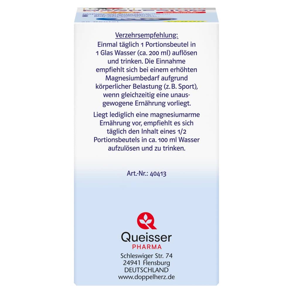 Doppelherz system MAGNESIUM 400 CITRAT 20 St Granulat