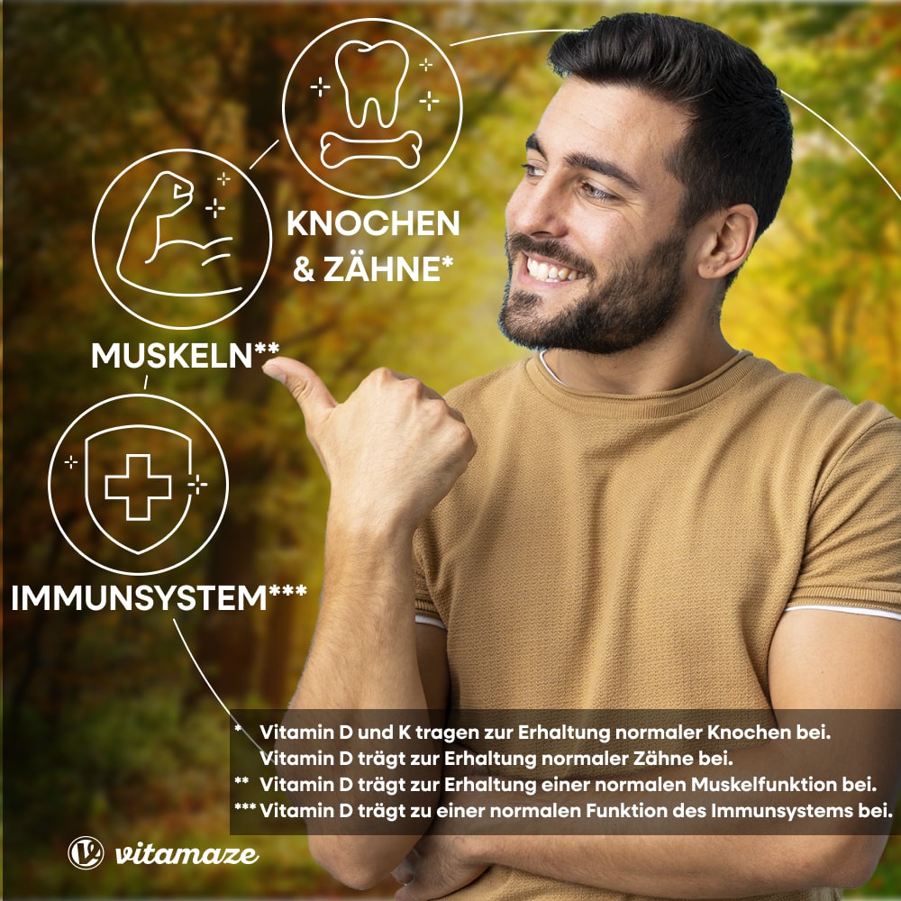 Vitamin D3 K2 1000IE/10UG 50 ml Tropfen
