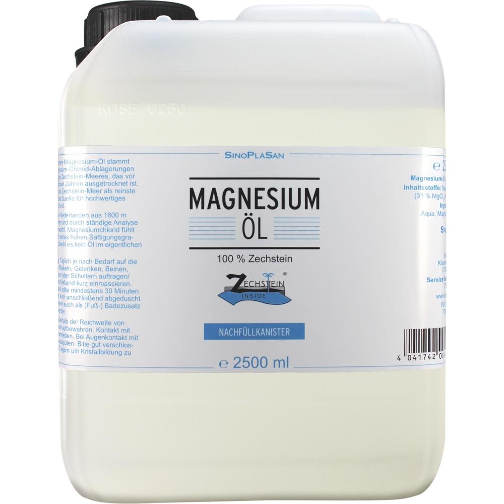 MAGNESIUMÖL 100% Zechstein 2500 ml Flüssigkeit