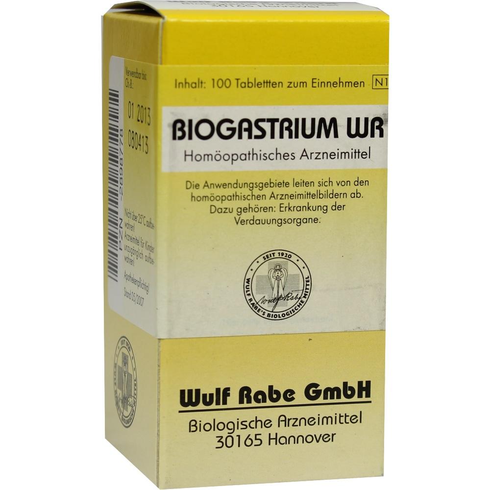 BIOGASTRIUM WR Tabletten 100 St Tabletten