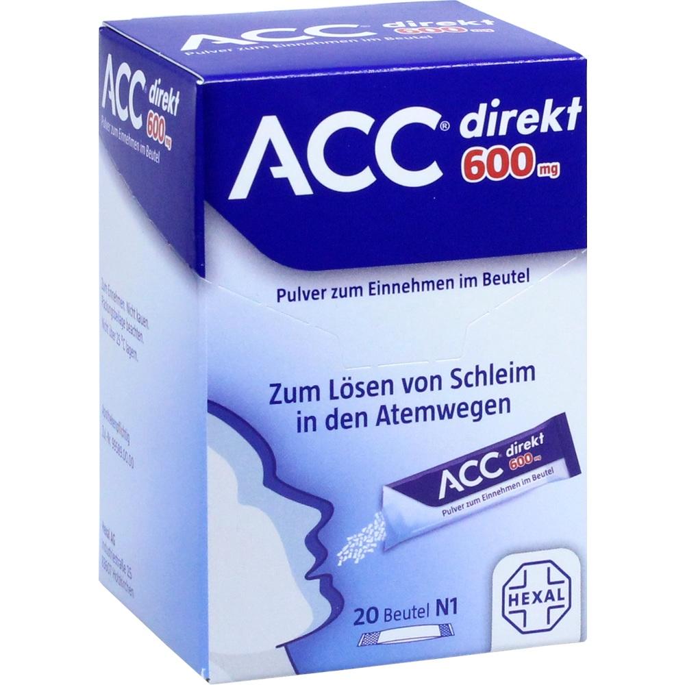 ACC direkt 600 mg  20 St Pulver zum Einnehmen