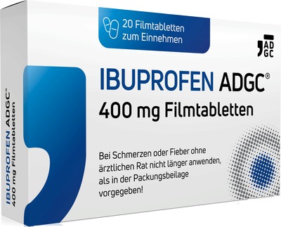 IBUPROFEN ADGC 400 mg  20 St Filmtabletten