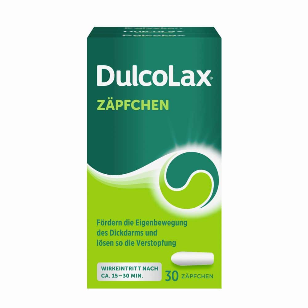 Dulcolax Zäpfchen - Abführmittel bei Verstopfung  30 St Suppositorien