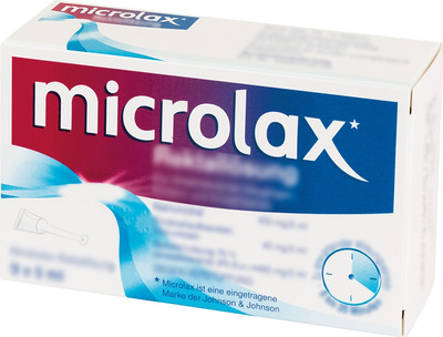 Microlax Rektallösung 9X5 ml Klistiere