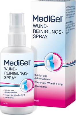 MediGel Wundreinigungsspray zum Säubern von Wunden 50 ml Spray
