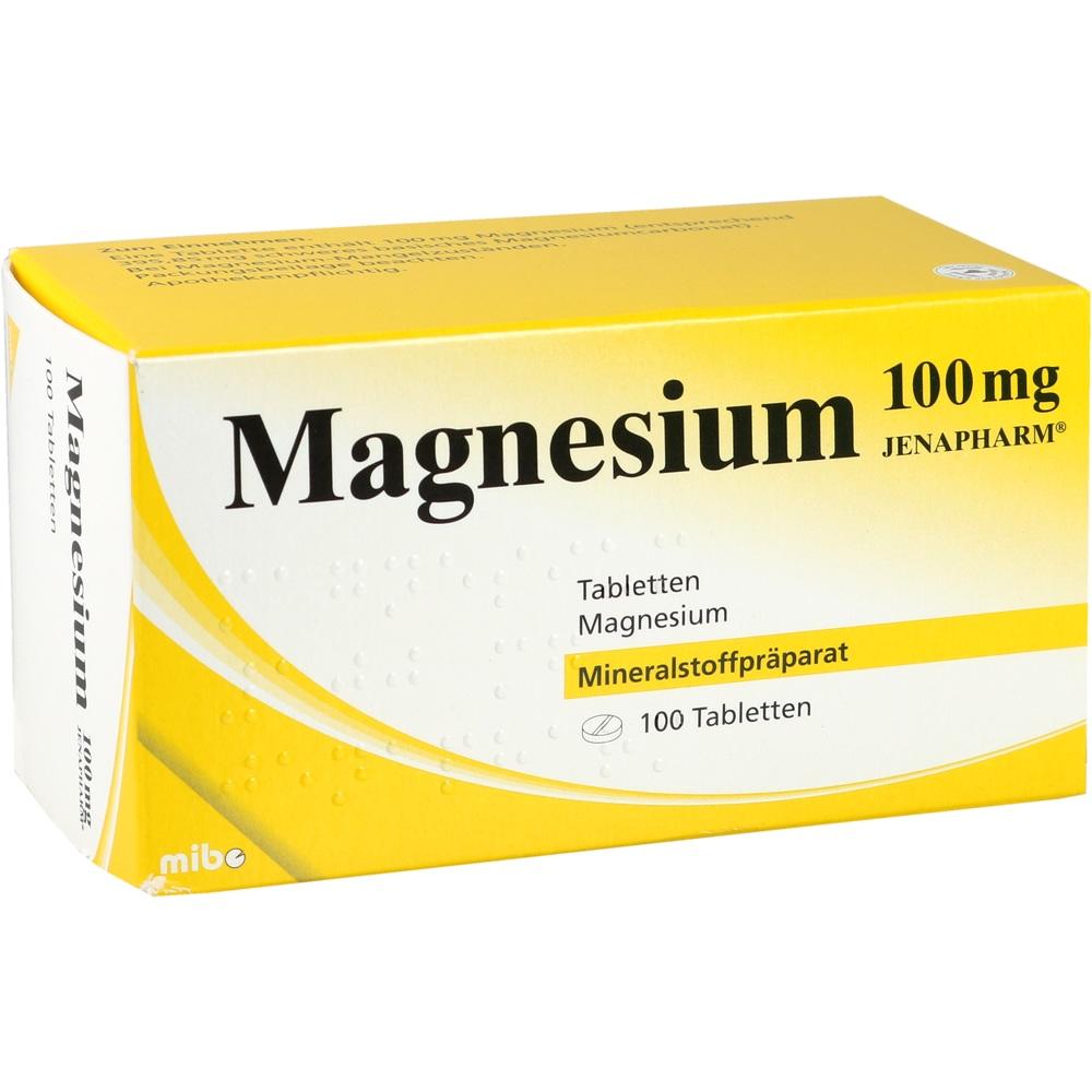 MAGNESIUM 100 mg Jenapharm  100 St Tabletten