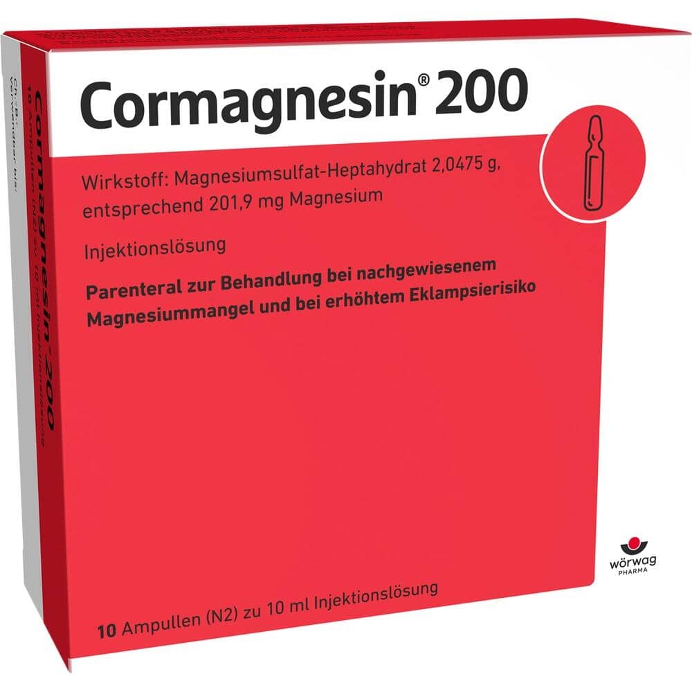 Cormagnesin 200 10X10 ml Ampullen