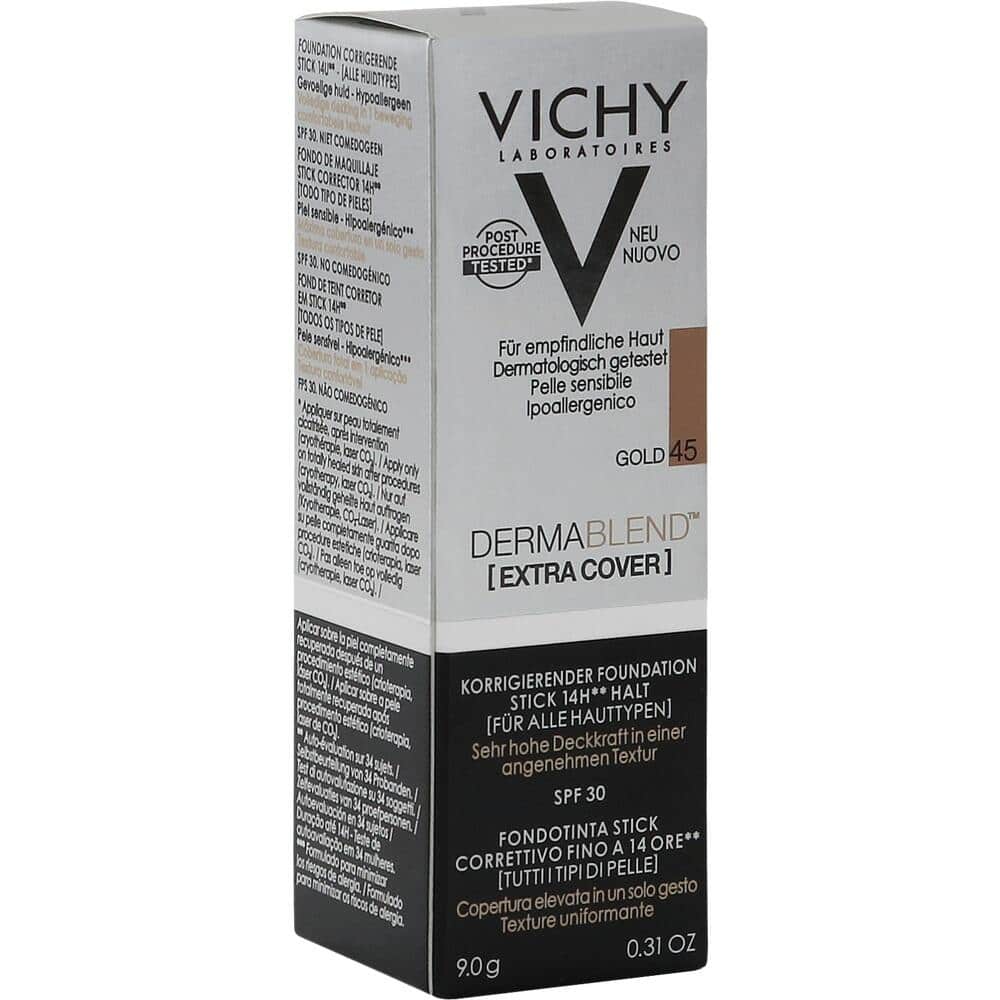 VICHY DERMABLEND EXTRA COVER 45 Foundation SPF30  9 g Stifte