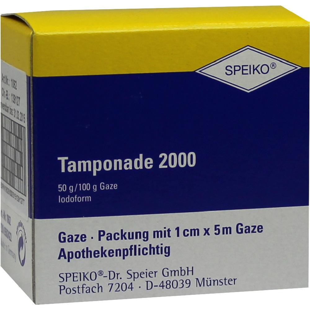 TAMPONADE 2000 1cmx5m getränkt 1 St Tampon