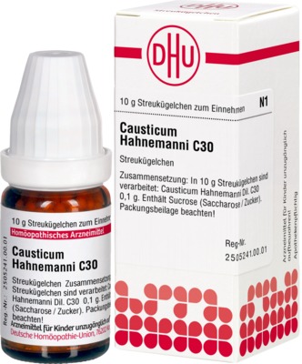 CAUSTICUM HAHNEMANNI C 30 Globuli 10 g Globuli