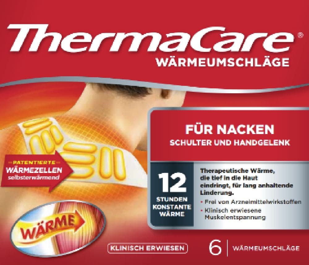 ThermaCare WÄRMEUMSSCHLÄGE FÜR NACKEN & SCHULTER 6 St