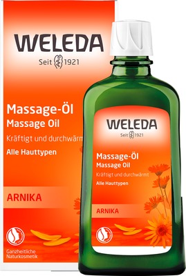 WELEDA Massage-Öl Arnika 200 ml Öl