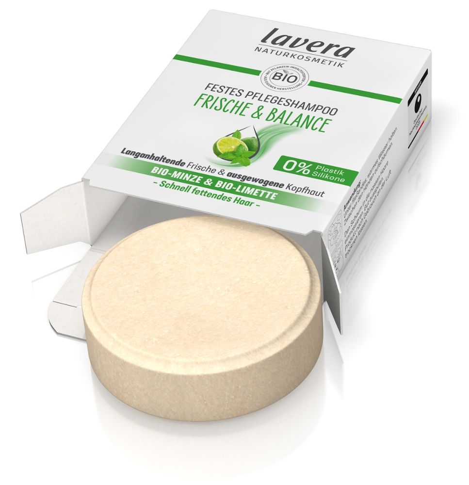 lavera FESTES PFLEGESHAMPOO FRISCHE & BALANCE 50 g Shampoo