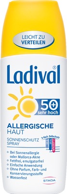 Ladival ALLERGISCHE HAUT SONNENSCHUTZ SPRAY LSF 50+ 150 ml Spray