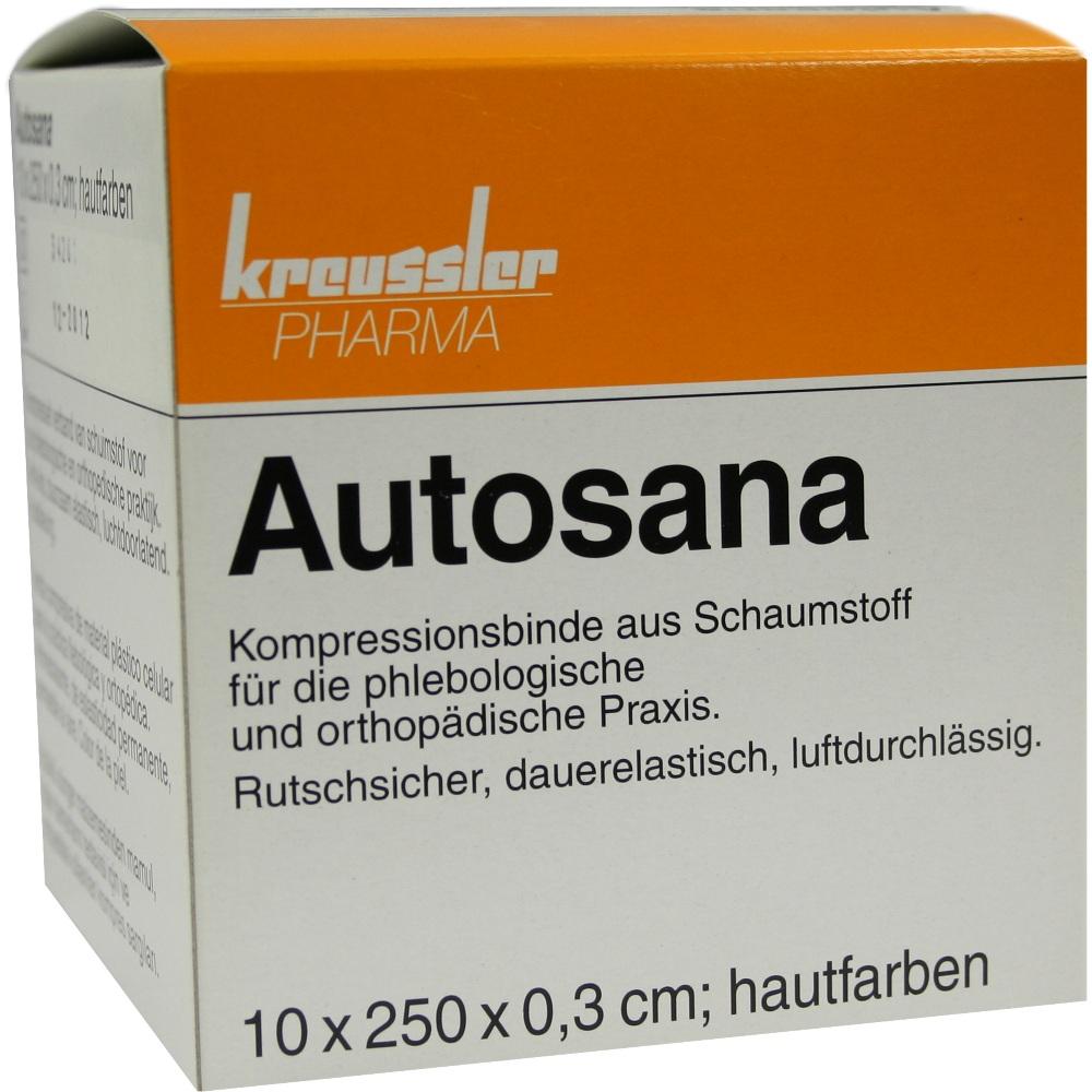 AUTOSANA 10cmx2,5mx0,3cm hautf. Binden 1 St Binden
