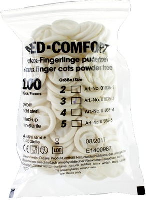 Fingerling  Latex OP Größe 3 100 St