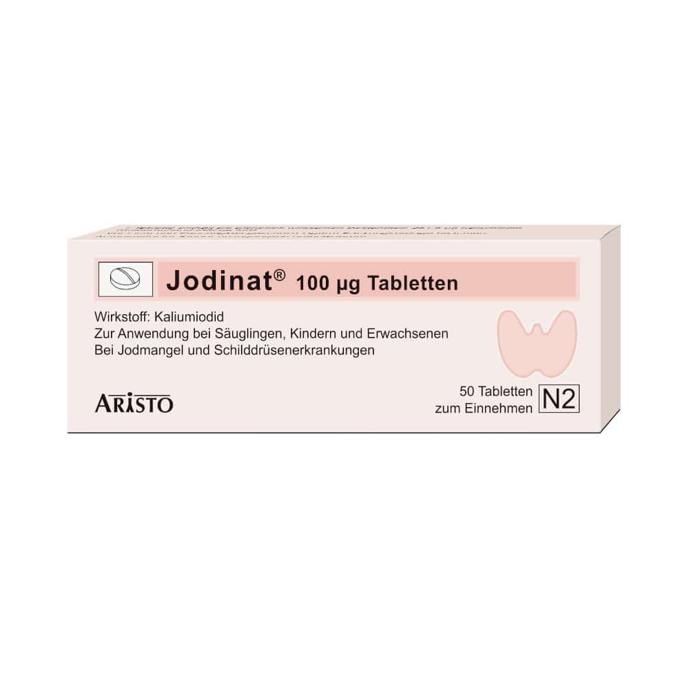 Jodinat 100μg 50 St Tabletten