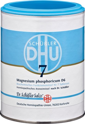Biochemie DHU 7 Magnesium phosphoricum D 6 1000 St Tabletten