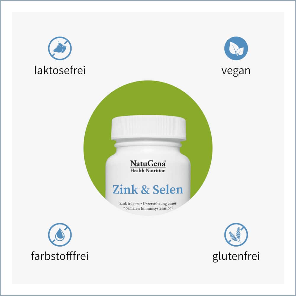 NatuGena Zink & Selen 120 St Tabletten
