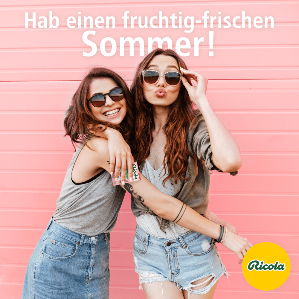 Ricola HIMBEERE MELISSE 50 g Bonbons