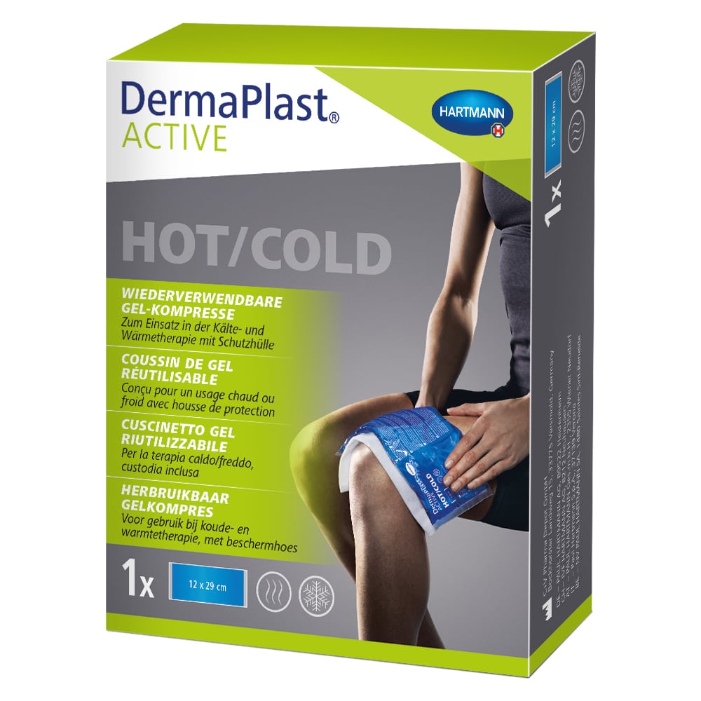 DermaPlast Active Hot/Cold Pack groß 12 x 29cm 1 St Kompressen