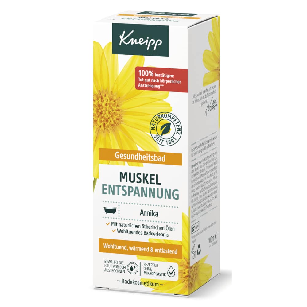 Kneipp Gesundheitsbad MUSKEL ENTSPANNUNG 100 ml Öl