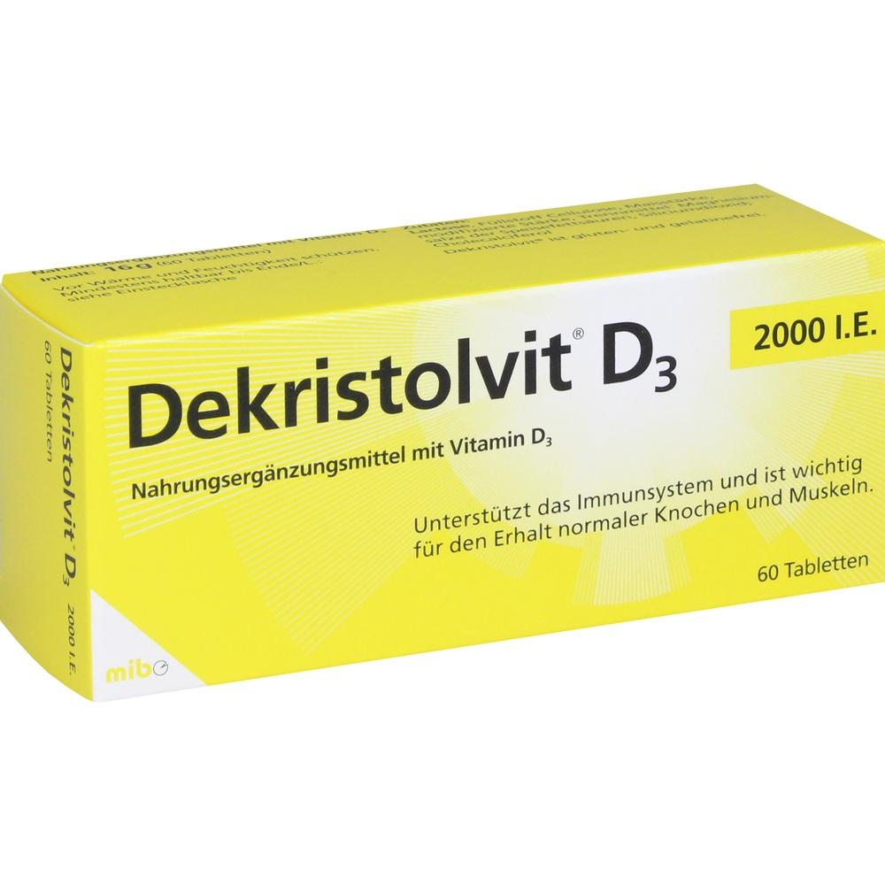 Dekristolvit D3 2.000 I.E.  60 St Tabletten