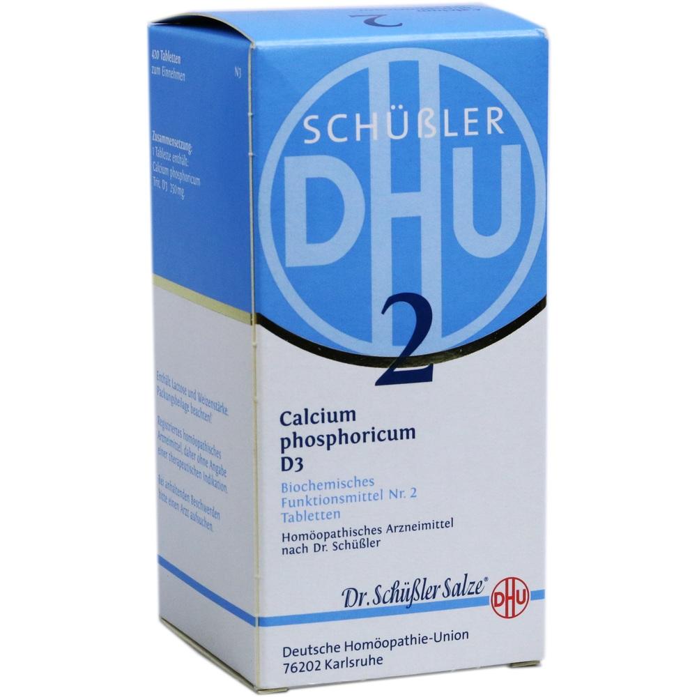 DHU Schüssler-Salz Nr. 2 Calcium phosphoricum D 3 Tabletten 420 St Tabletten