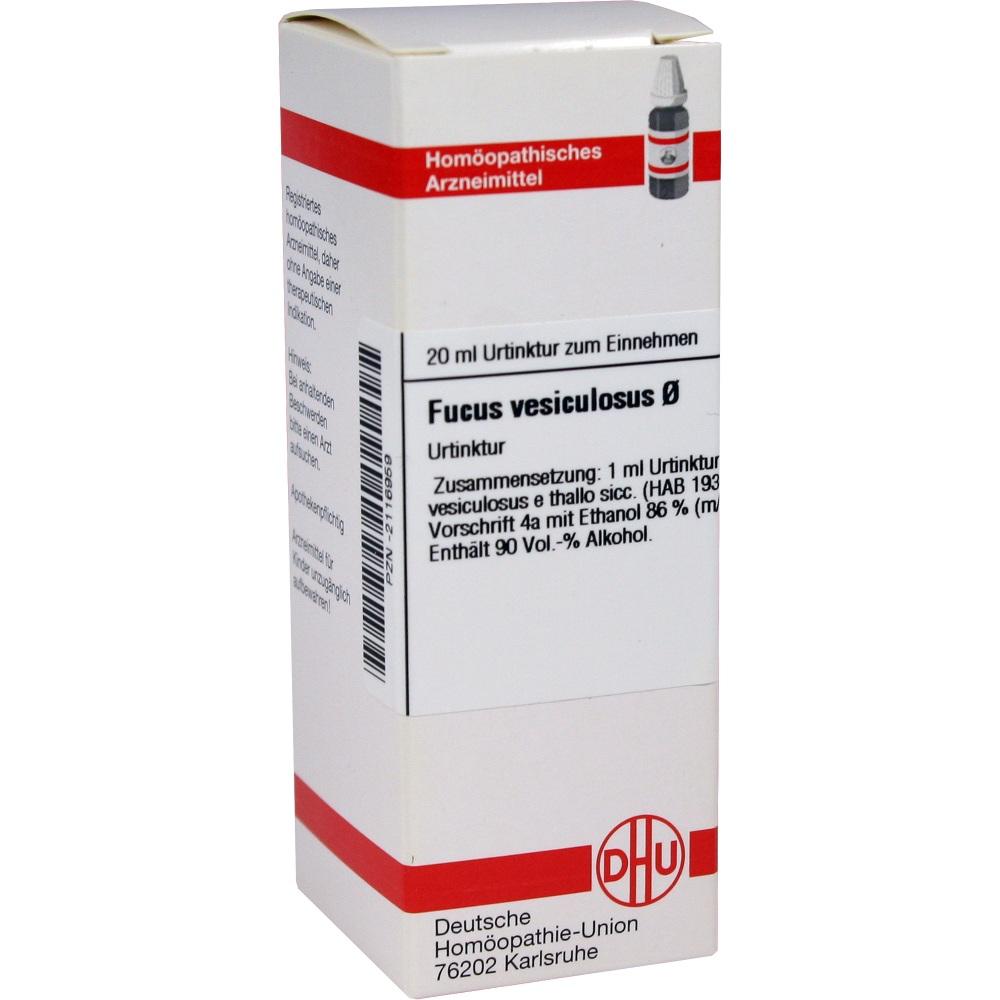 FUCUS VESICULOSUS Urtinktur 20 ml Dilution