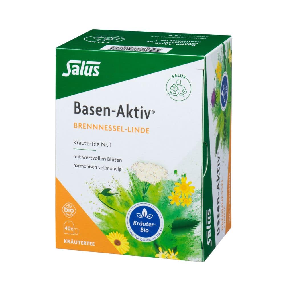 Salus Basen-Aktiv Kräutertee Nr. 1 Brennessel Linde 40 St Filterbeutel