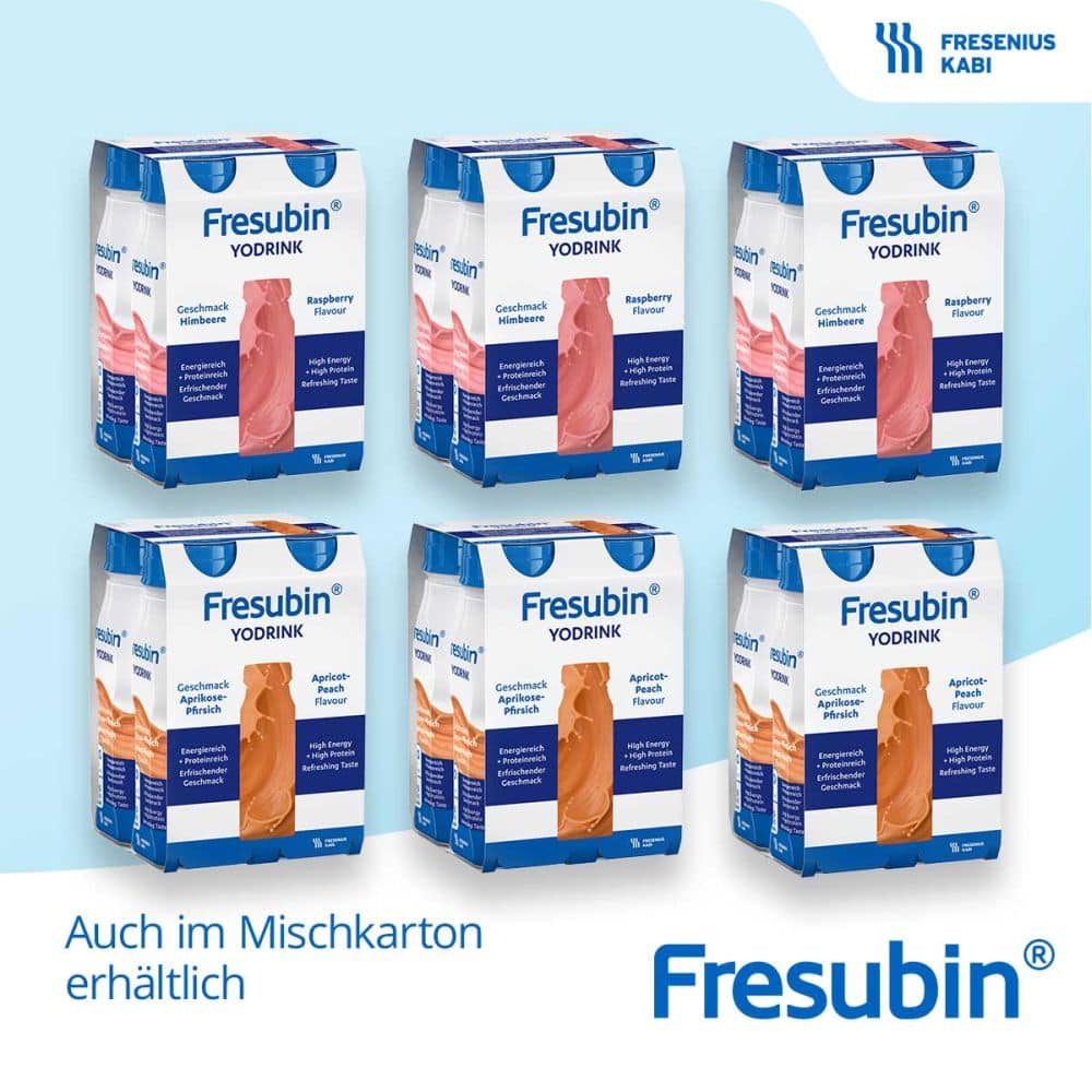 Fresubin YODRINK Himbeere 4X200 ml Flüssigkeit