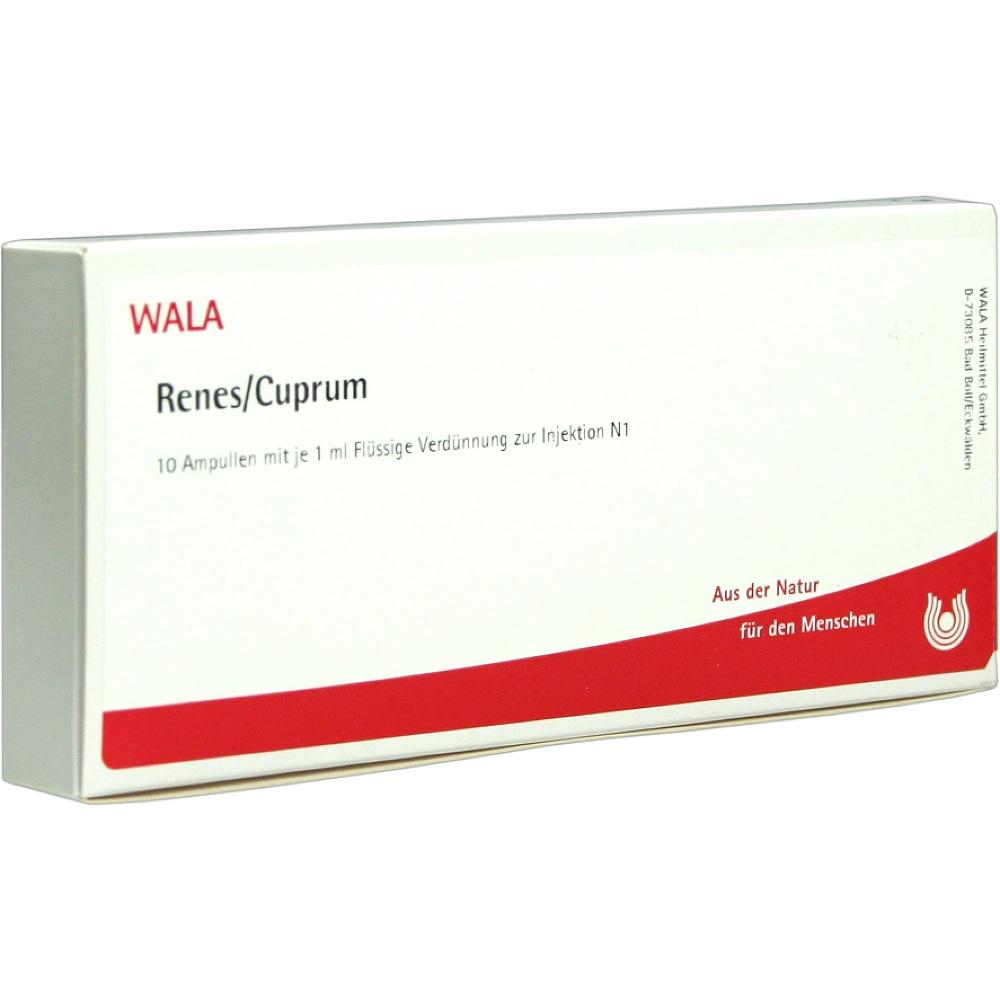 WALA Renes/Cuprum 10X1 ml Ampullen