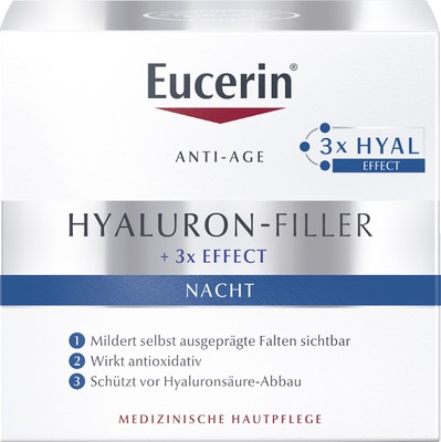 Eucerin ANTI-AGE HYALURON-FILLER + 3x EFFECT NACHT  50 ml