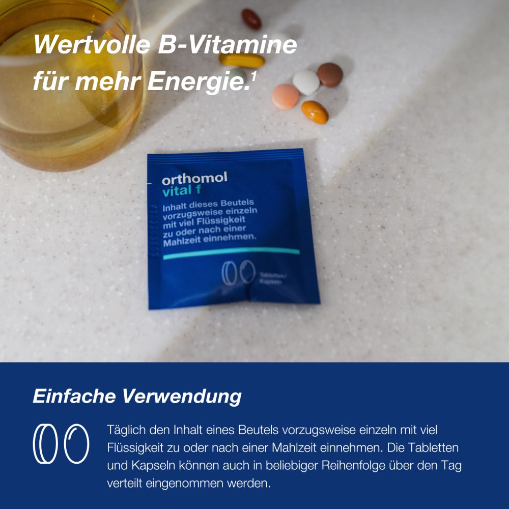 orthomol vital f 1 St Kombipackung