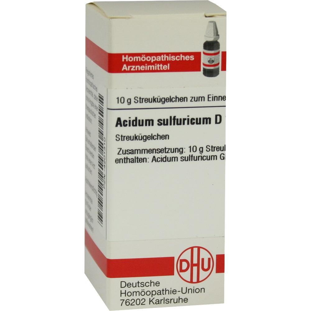 ACIDUM SULFURICUM D 12 Globuli 10 g Globuli