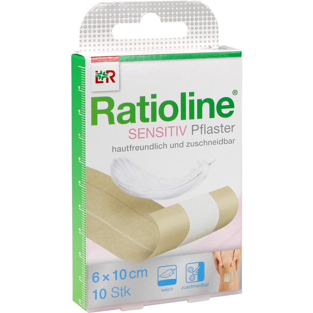 RATIOLINE sensitive Wundschnellverband 6 cmx1 m 1 St Pflaster