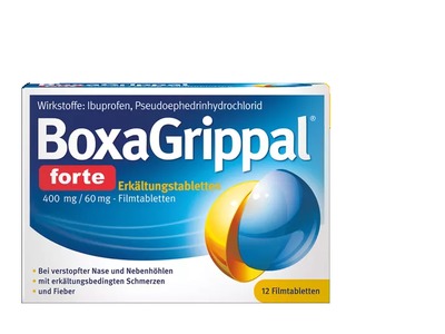 BoxaGrippal forte 400 mg / 60 mg 12 St Filmtabletten